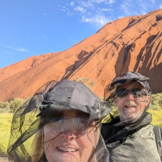 Day 35 – From sunrise to sunset, it’s all about the big red rock
